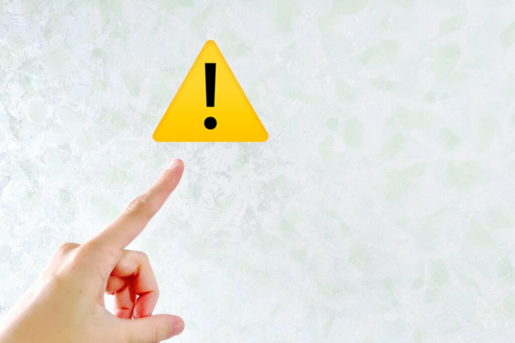 ワイヤー矯正の装置が外れたままにする注意点のイメージ