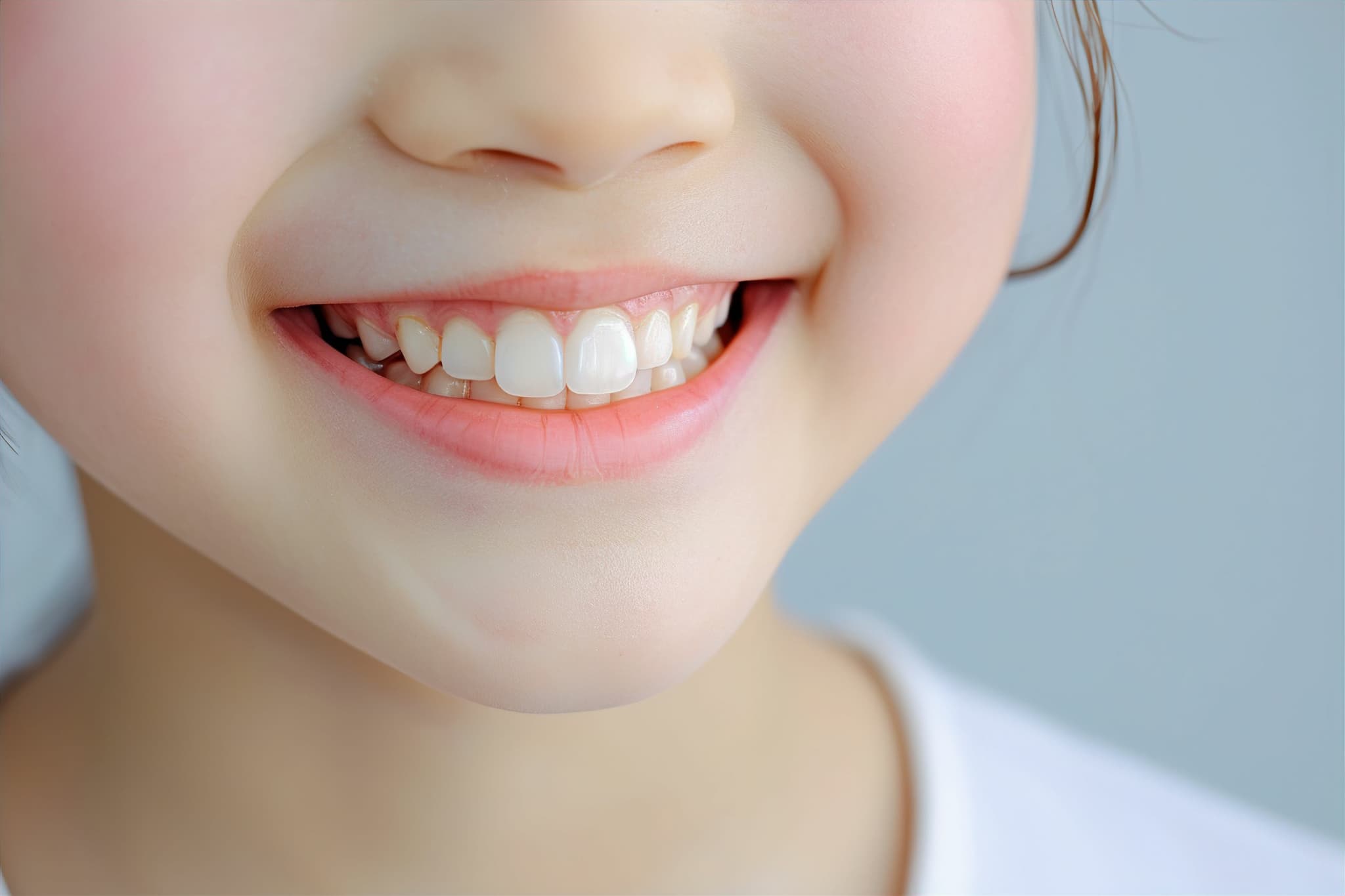 MFTのトレーニングで矯正がスムーズにできた女の子の口元