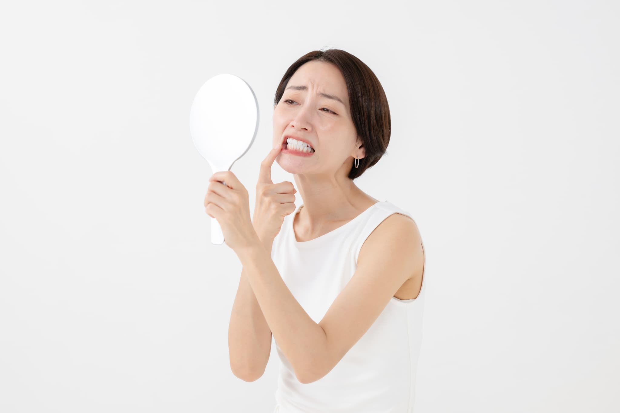 ホームホワイトニングの効果を得にくい人のイメージ