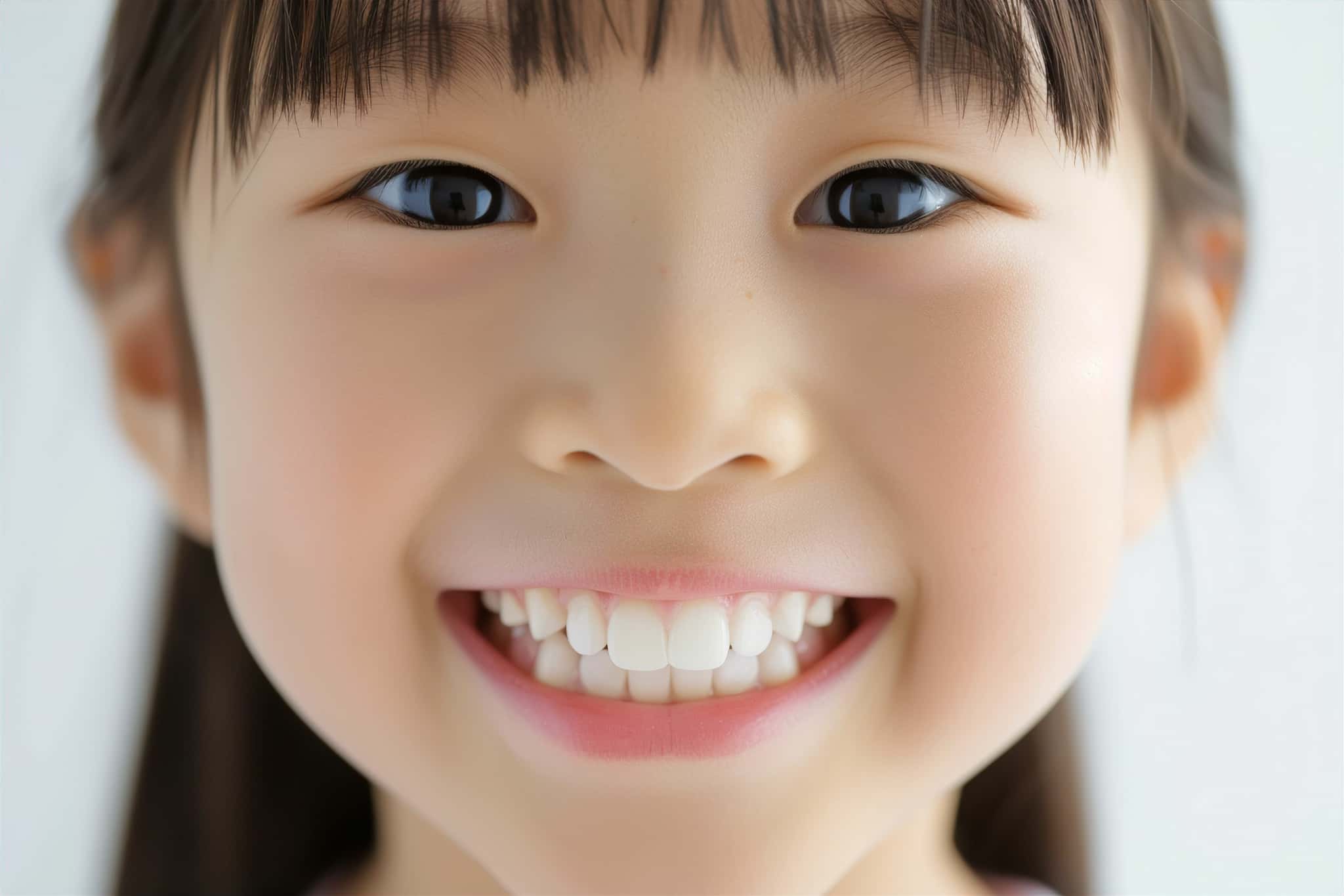 プレオルソの効果で整った歯並びになった子ども