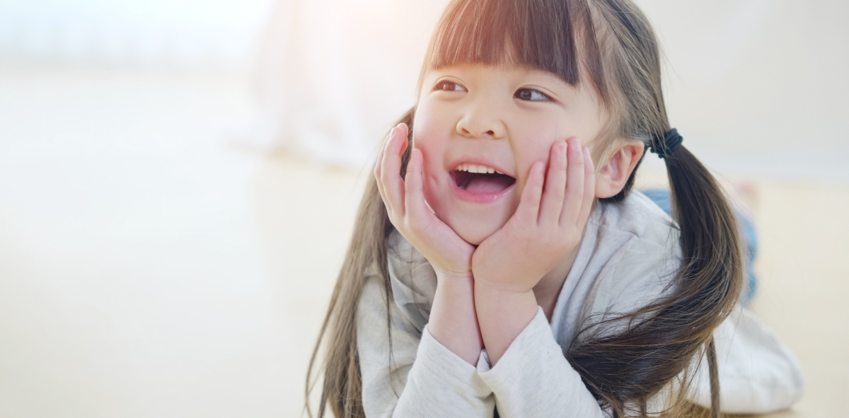顎が小さい子ども
