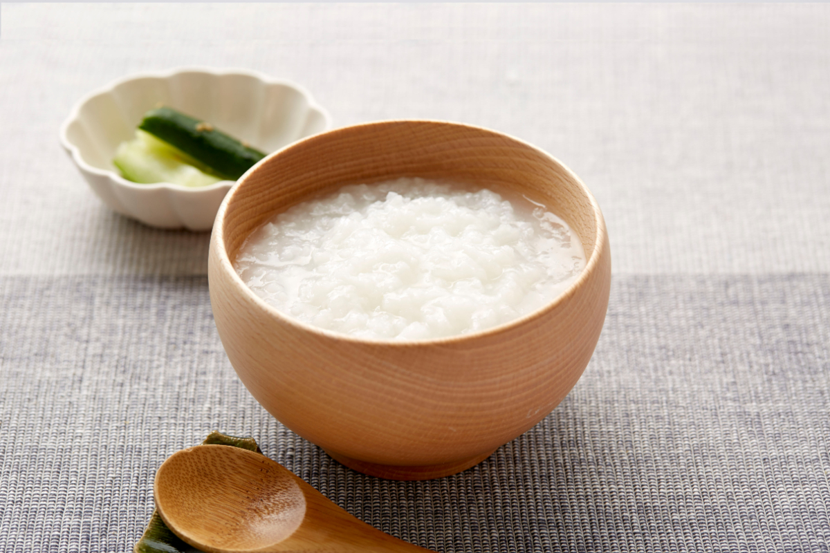 小児矯正中でも食べやすいおかゆ